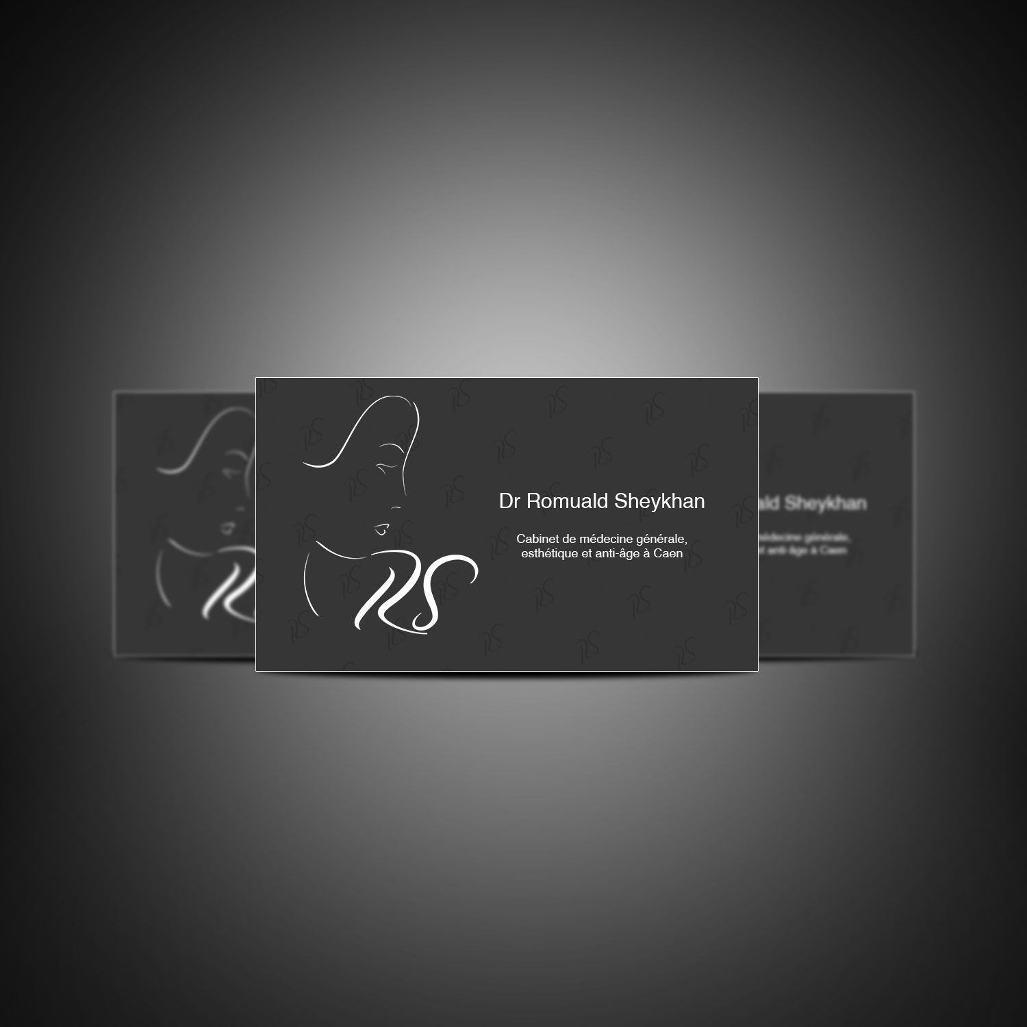 Carte de visite et logo médecin Nexus Studio