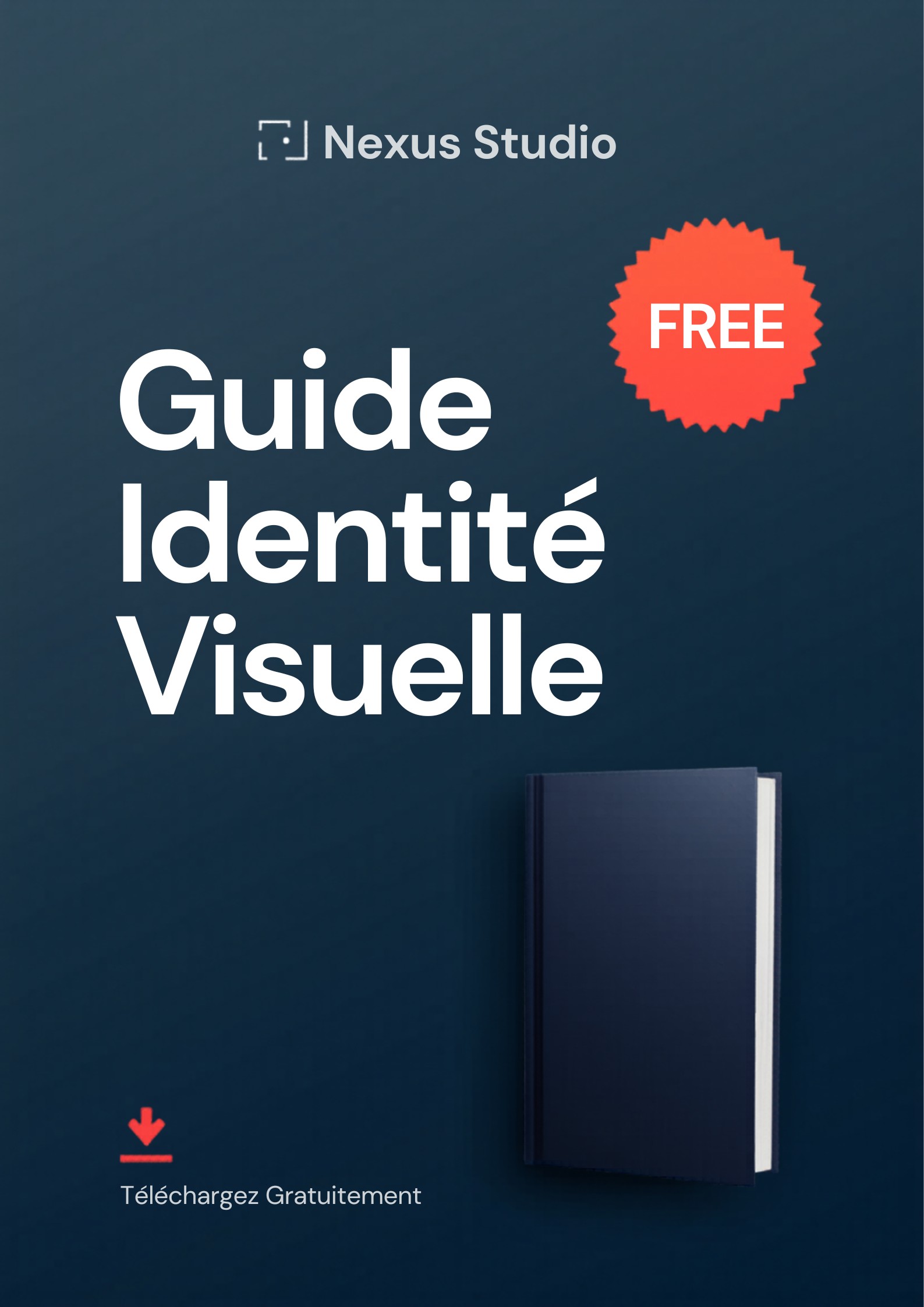 Guide Identité Visuelle Nexus Studio – téléchargement gratuit dans le prochain article